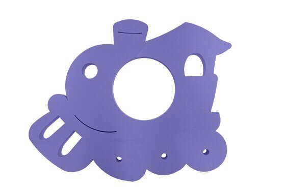 TAPIZ CON FORMA DE TRENUNICA