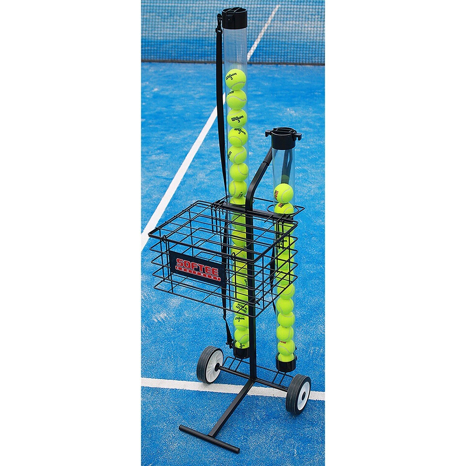CARRO PORTAPELOTAS TENIS / P�DEL 80 PELOTAS SOFTEE80PLTS CARRO PORTAPELOTAS TENIS / P�DEL 80 PELOTAS SOFTEE80PLTS