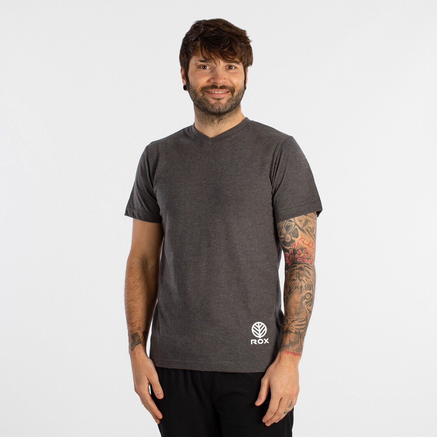 CAMISETA ROX R-TIPICO CUELLO UVE ADULTOS
