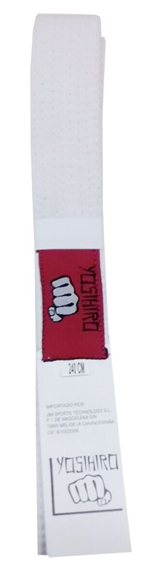 CINTURON KARATE/JUDO YOSIHIRO 100% ALGODONADULTO