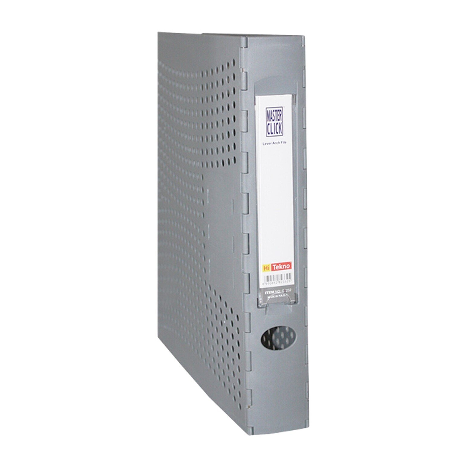 ARCHIVADOR TAMA�O A4 GROSOR 5 CM COLOR GRIS