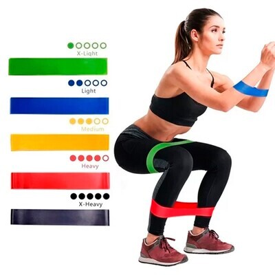 SET 5 BANDAS EL�STICAS 1.0