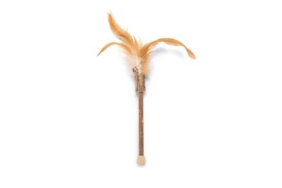 K&BZ MATATABI CON PLUMAS JUGUETE GATO 22 CM