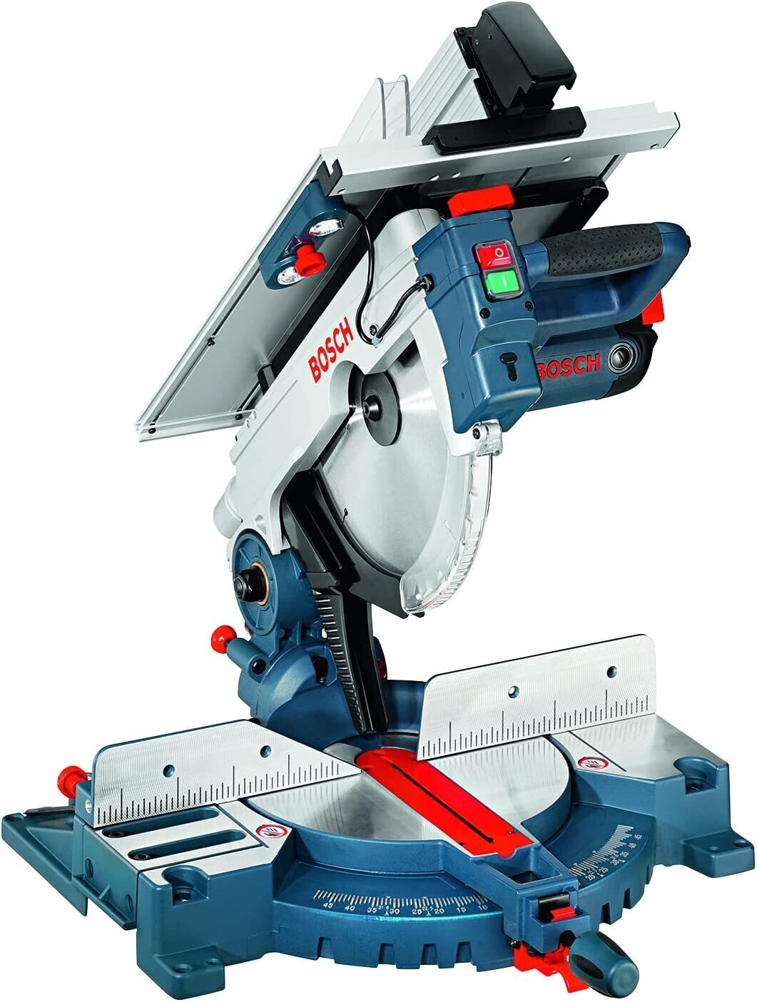 Bosch Professional GTM 12 JL - Sierra circular de mesa combinada (1800 W, 3800 rpm, Ø disco de sierra 305 mm, láser, en caja)