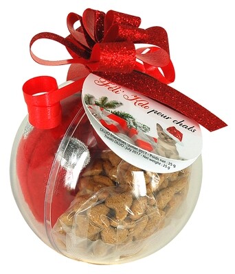 CHRISTMAS BOLA GATO FELIKDO SNACKS + RATON