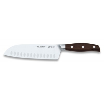 CUCHILLO FORJADO SANTOKU N�RDEN 17.5 cm - 7 pulg E 3C