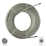 Cable Galvanizado  16  mm. (Rollo 100 Metros) No Elevacion