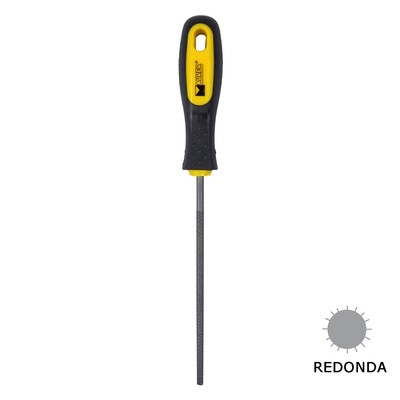 Lima Maurer Con Mango Redonda Entrefina  6"