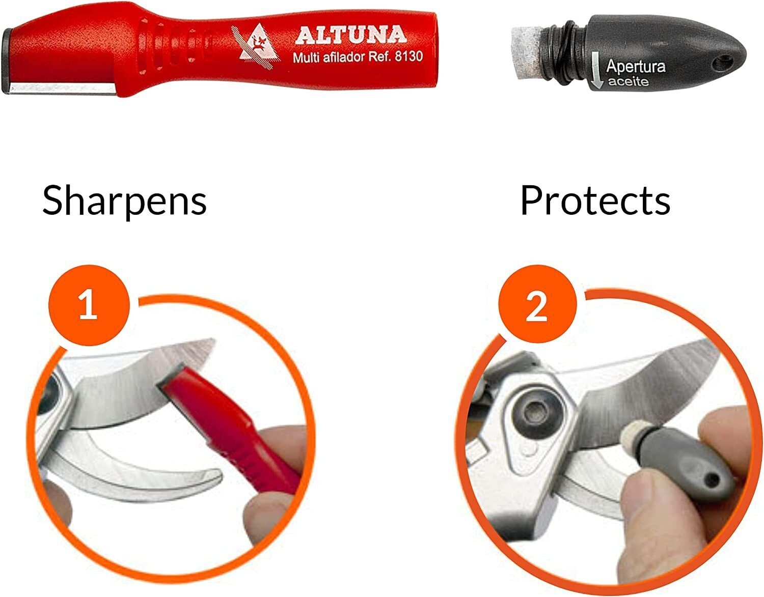 Altuna Multiafilador Ref.8130, Sharpener 2 unidades