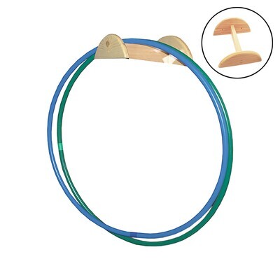 SOPORTE MADERA PARA AROS/CUERDAS
