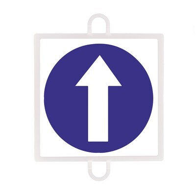 PANEL DE SE�ALIZACION TRAFICO DE OBLIGACION N� 1 (SENTIDO)