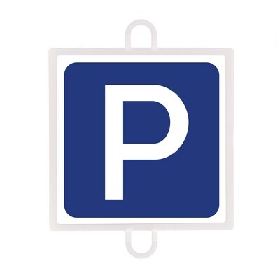 PANEL DE SE�ALIZACION TRAFICO DE INDICACION N� 4 (ESTACIONAMIENTO)