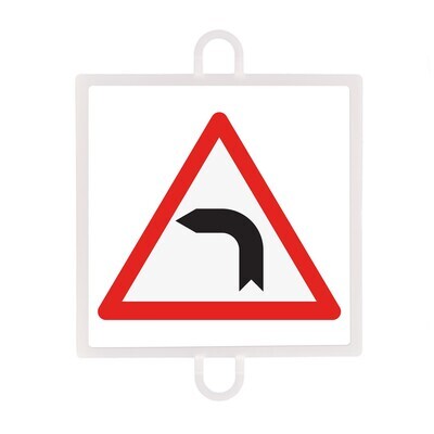 PANEL DE SE�ALIZACION TRAFICO DE PELIGRO N� 12 (CURVA IZQUIERDA)