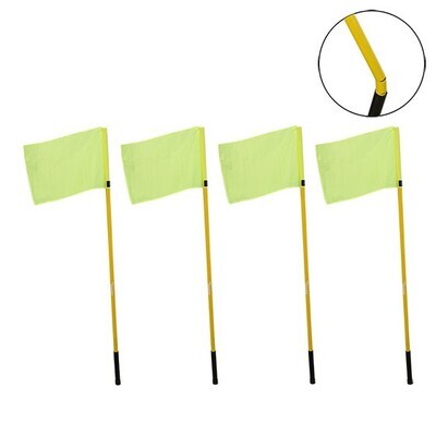 JUEGO DE 4 BANDERINES C�RNER FLEXIBLE