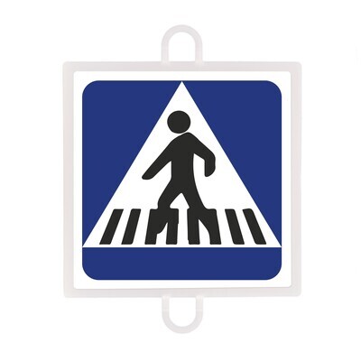 PANEL DE SE�ALIZACI�N TRAFICO DE INDICACI�N N� 3 (PASO PEATONES)