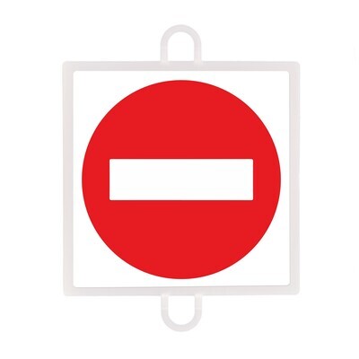 PANEL DE SE�ALIZACION TRAFICO DE PROHIBICION N� 1 (DIRECCION CONTRARIA)