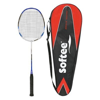 RAQUETA BADMINTON SOFTEE '10K' AZUL/BLANCO