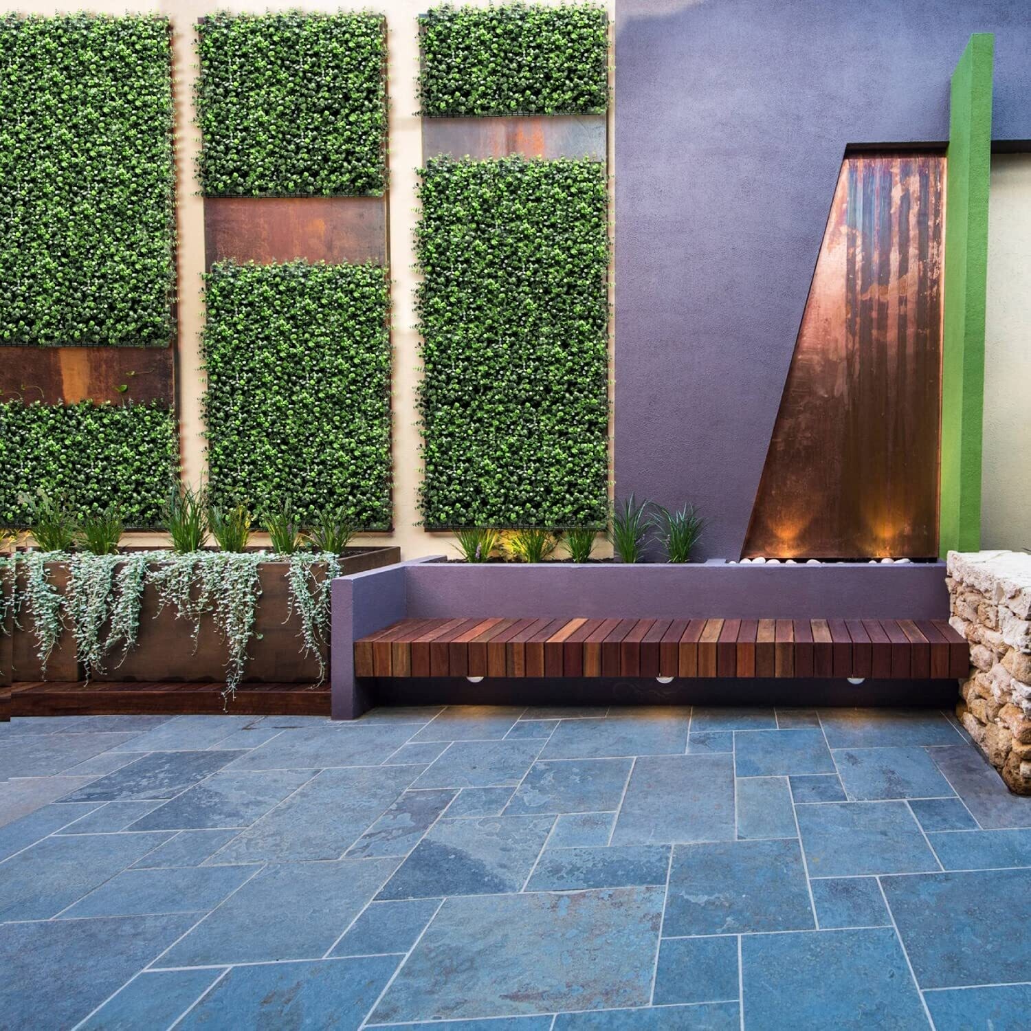 JARDIN VERTICAL EUCALIPTO 
1x1 m