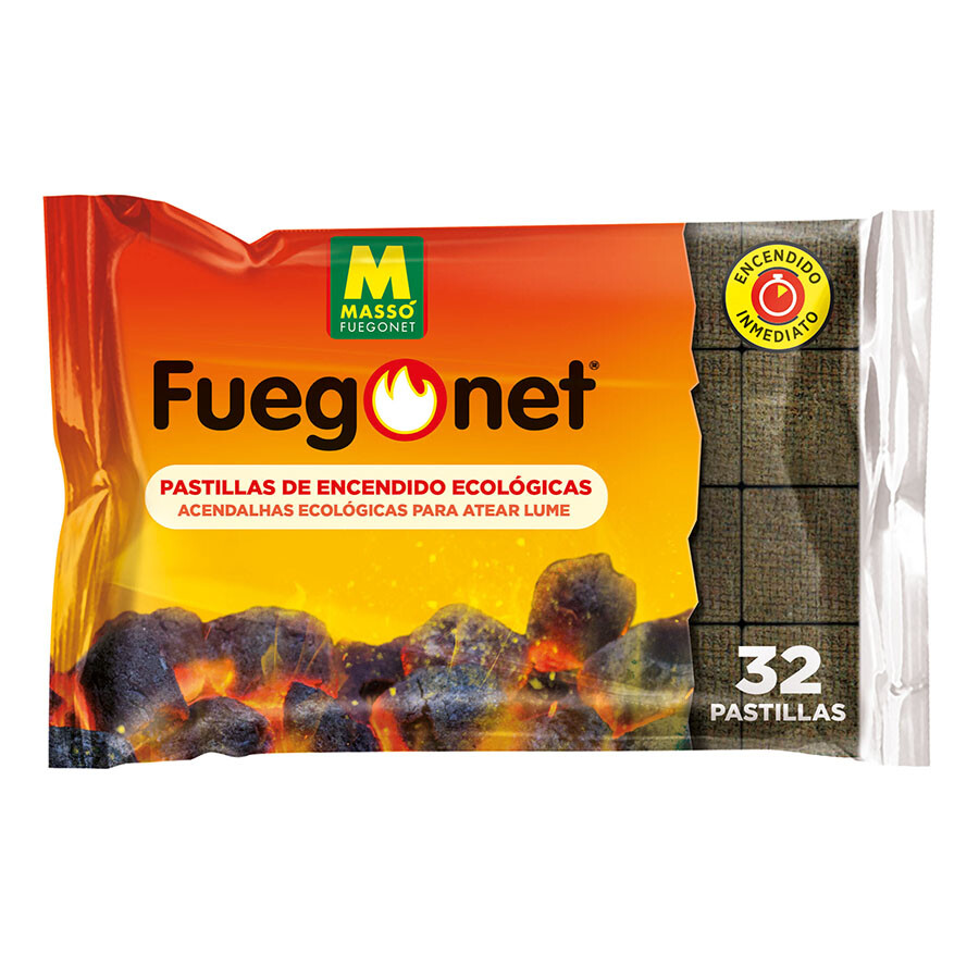 PASTILLAS DE ENCENDIDO ECOLÓGICAS 24+8 5UNIDADES