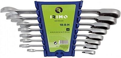 Llaves de Herramientas manuales marca IRIMO, SET 8 PCS