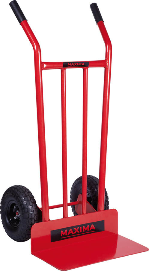 Carretillas Acero Ruedas Neumáticas Carga 350Kg M10801