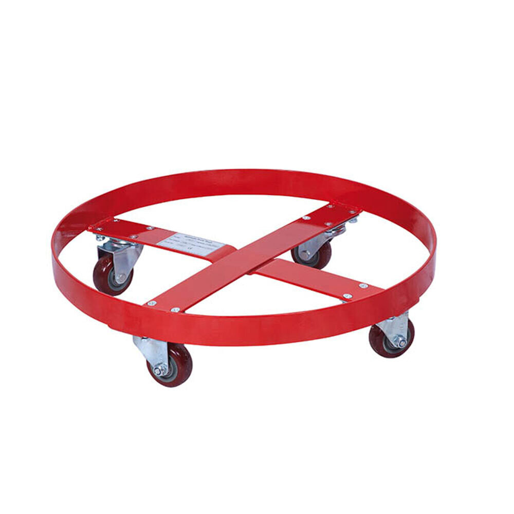 Carros Portabidones de Acero circular carga 210 Kg PB1000