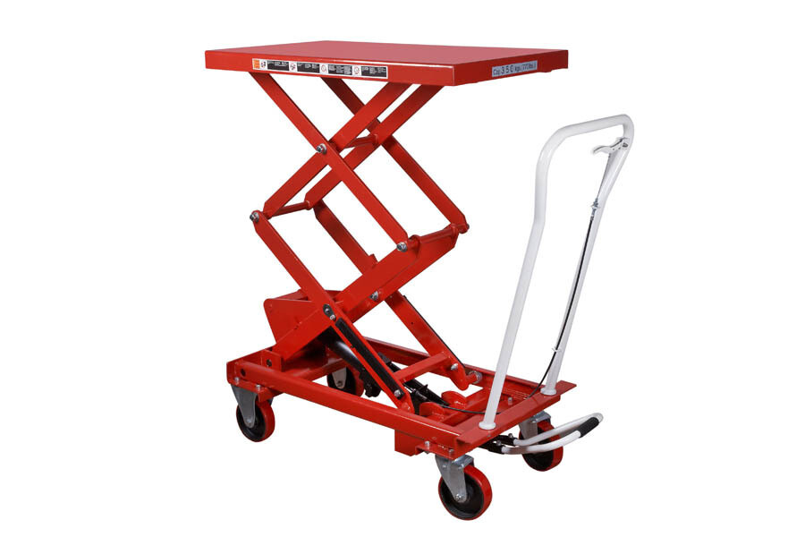 Mesas Elevadoras de doble tijera carga 350 kg LTD350