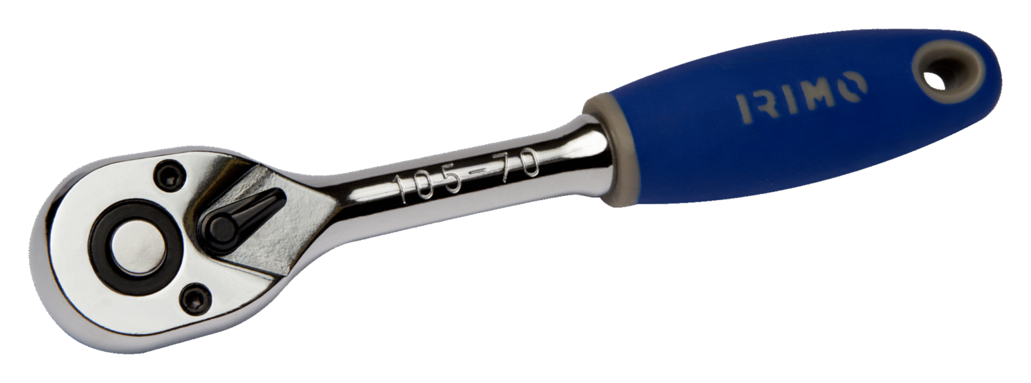 Carraca reversible tipo pera de 1/4" en expositor 
105-70-12DISP