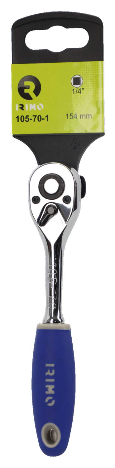 Carraca reversible tipo pera de 1/4" 
105-70-1