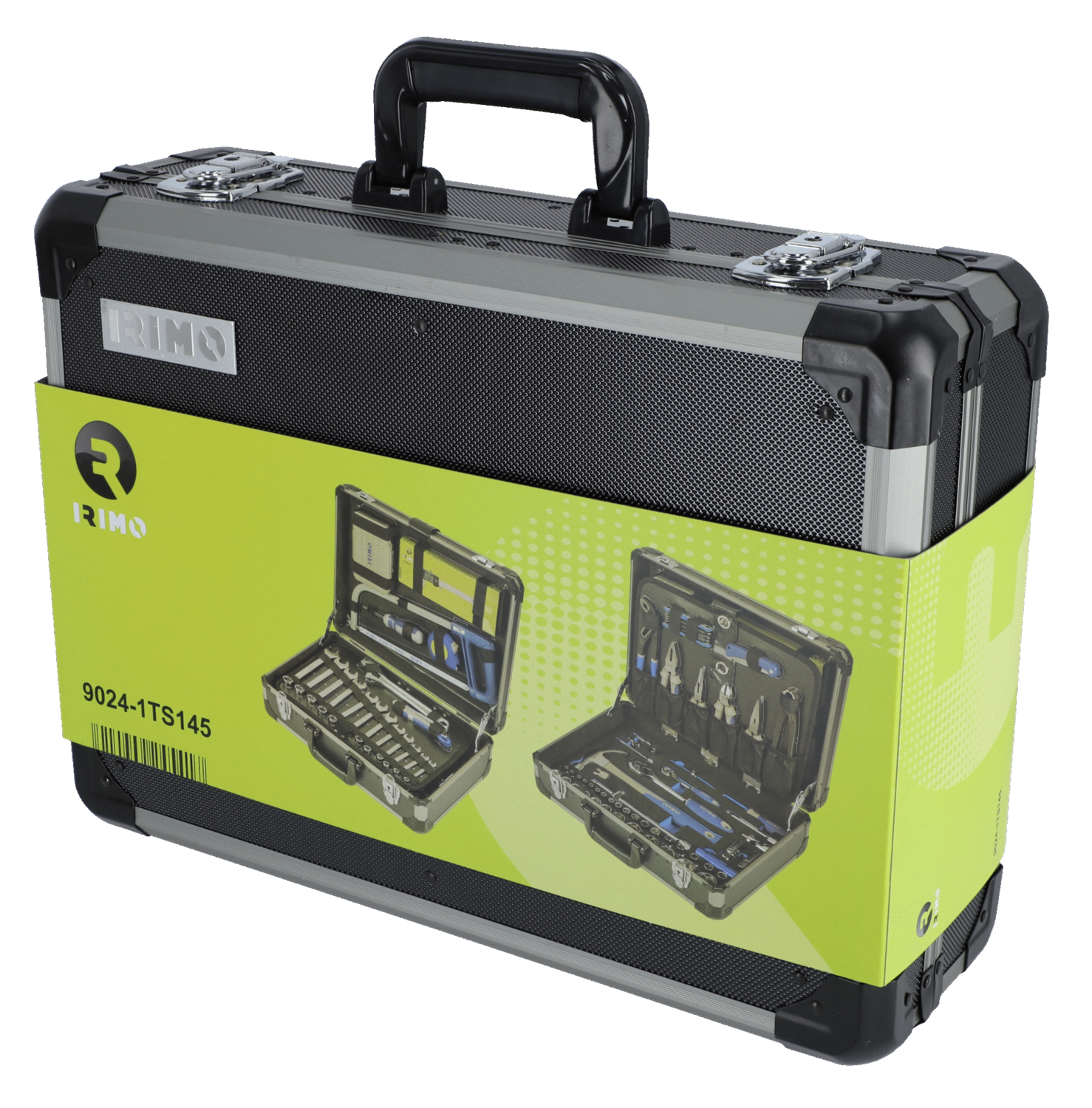 CAJA RÍGIDA DE ALUMINIO, 145 pieza