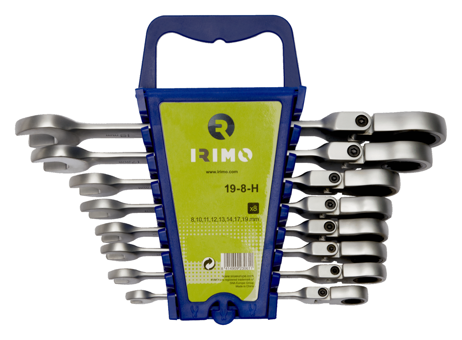 JUEGO 8 LLAVES DE CARRACA CON CABEZA FLEXIBLE JUEGO 8 LLAVES DE CARRACA CON CABEZA FLEXIBLE