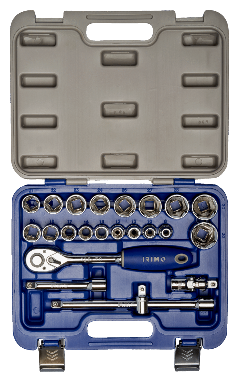 JUEGO VASOS 1/2”, 23 piezas