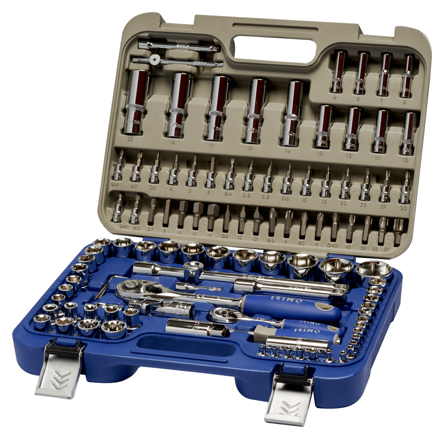 JUEGO VASOS MIXTO 1/4”-1/2”, 108 piezas