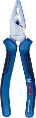 Bosch Professional - Alicates universales (longitud 180 mm, cromo vanadio, mango softgrip)