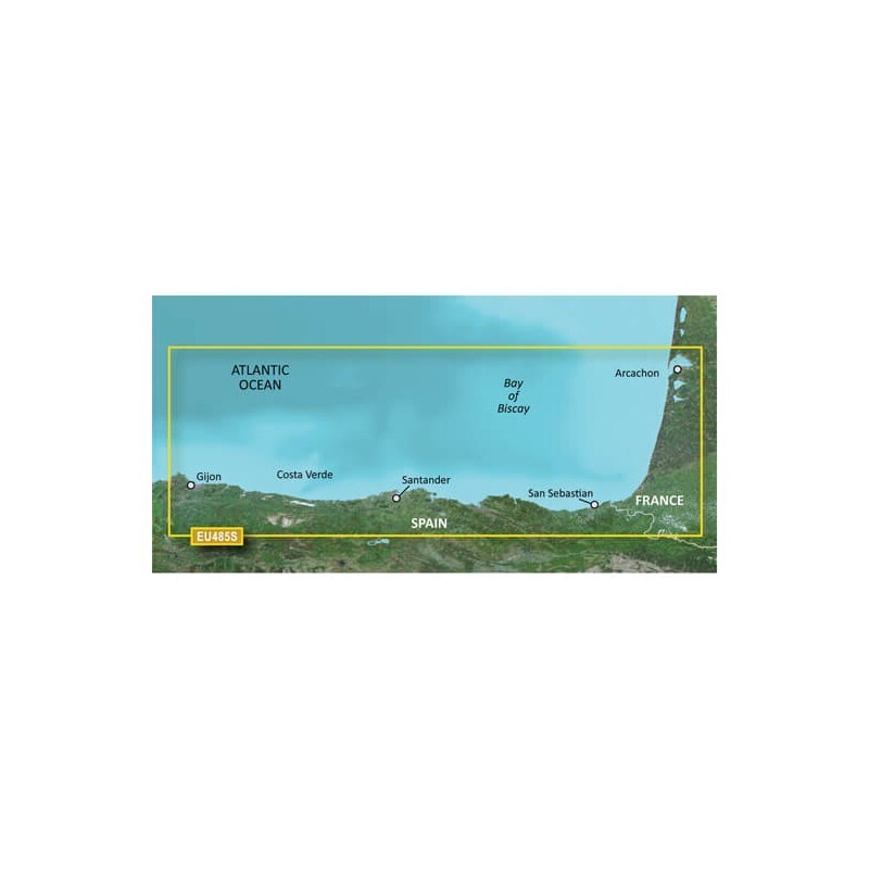 CARTA NAUTICA VEU485S-FUENTERRABIA TO GIJON