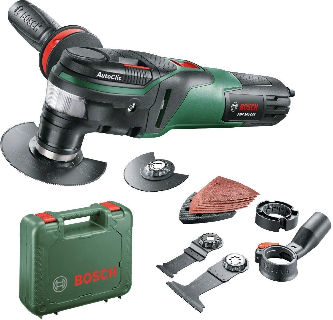 Bosch 0603102200 PMF 350 CES - Multiherramienta, 230 V, W AutoClic