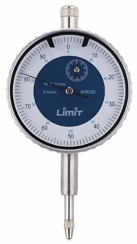 LIMIT
RELOJ COMPARADOR ANALÓGICO 10 MM LIMIT
RELOJ COMPARADOR ANALÓGICO 10 MM