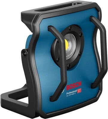 Bosch Professional 18V System GLI 18V-4000 C - Foco de obra LED a batería (4000 lúmenes, IP64, conectable, sin batería, en caja)
