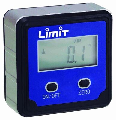 NIVEL DE BURBUJA Y MEDIDOR DE ÁNGULOS DIGITAL MAGNÉTICO 60MM