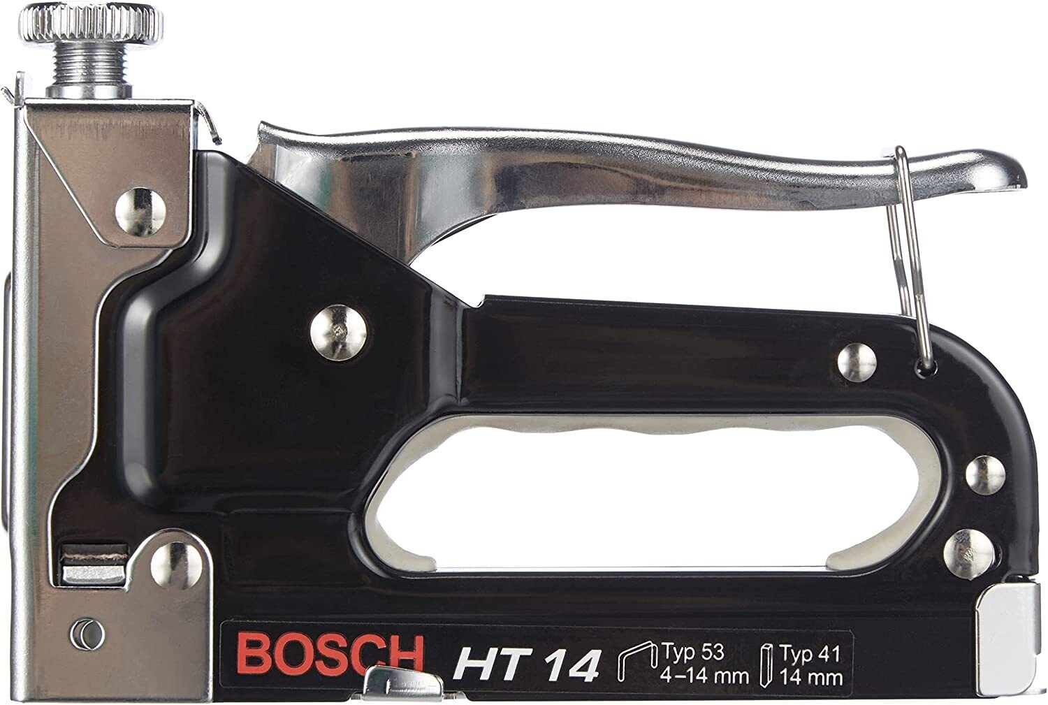 Bosch Professional 1x Grapadora Manual HT 14 (Para grapas del tipo 53, de 4/6/8/10/12/14 mm, Accesorios Grapadora Manual)