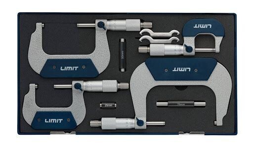 JUEGO DE MICRÓMETROS DE EXTERIOR 0-100 MM