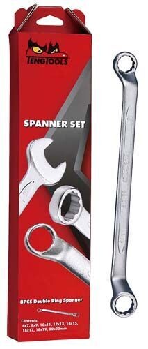 JUEGO DE 8 LLAVES DE ESTRELLA ACODADAS 6308