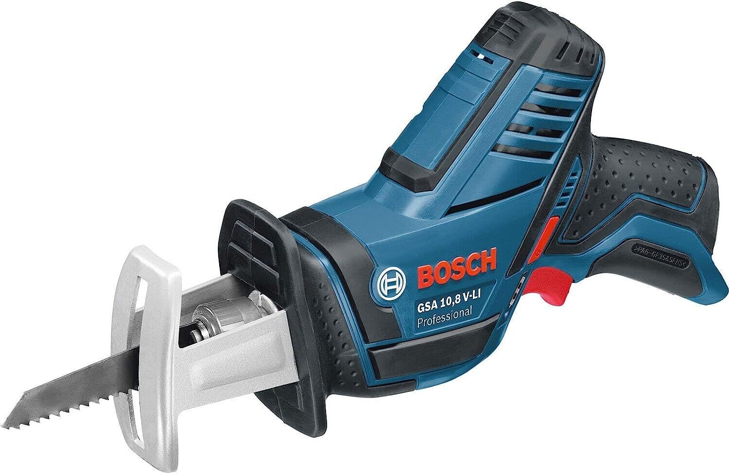 Bosch Professional 12V System GSA 12V-14 - Sierra sable a batería (0 - 3000 cpm, profundidad de corte 65 mm, sin batería, en caja)