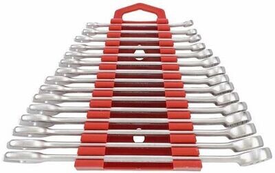 JUEGO DE 15 LLAVES COMBINADAS 5,5-19MM MODELO 6515MMA