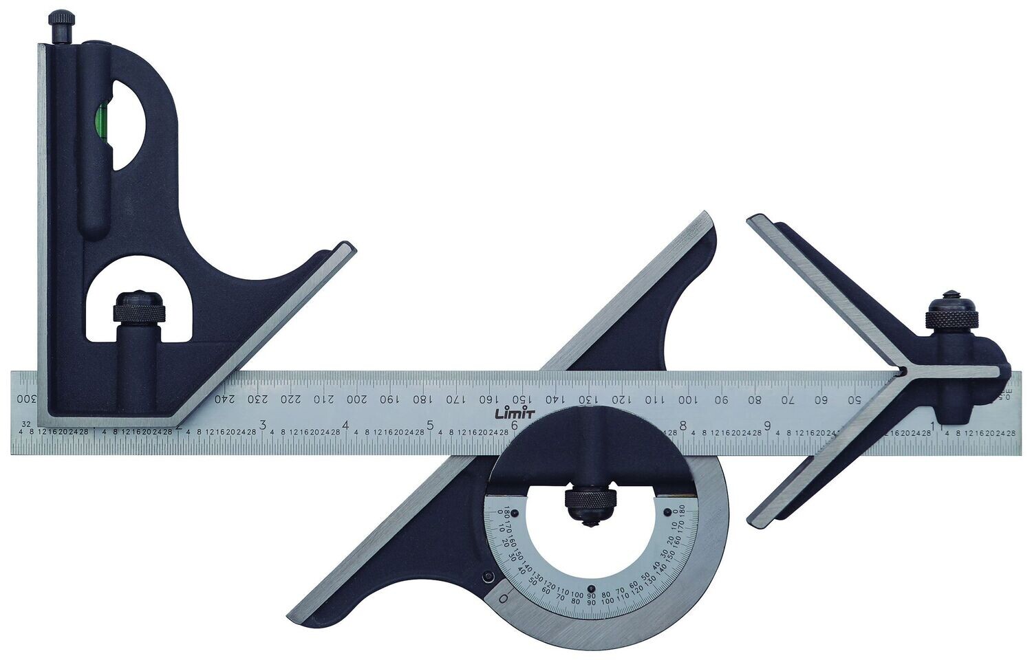 ESCUADRA COMBINADA 0 - 180 / 300 MM