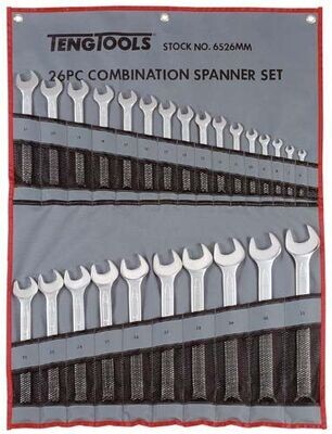 JUEGO DE 26 LLAVES COMBINADAS 6-32MM 6526MM