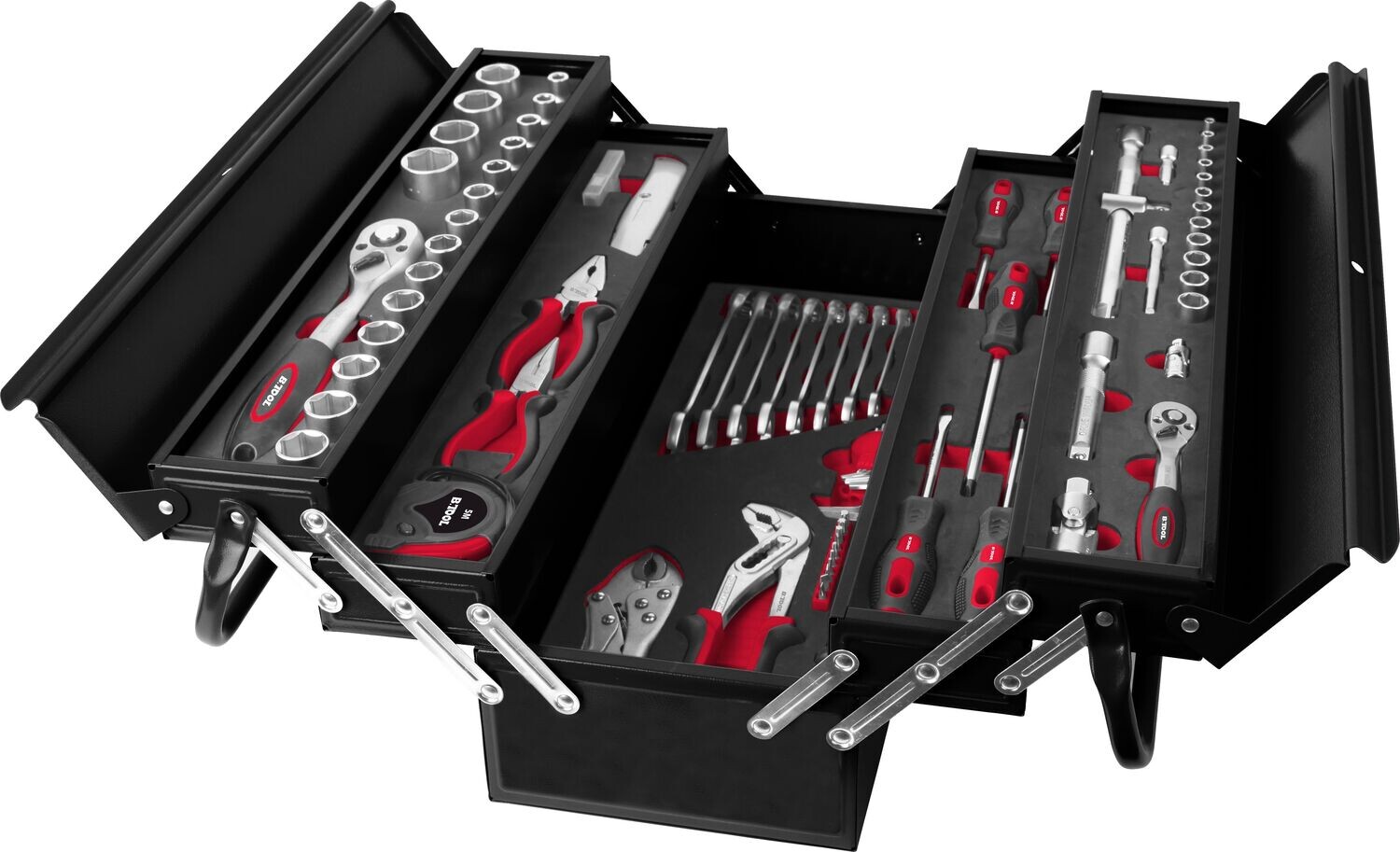 CAJA BT86 CON 86 HERRAMIENTAS DE SERVICIO
