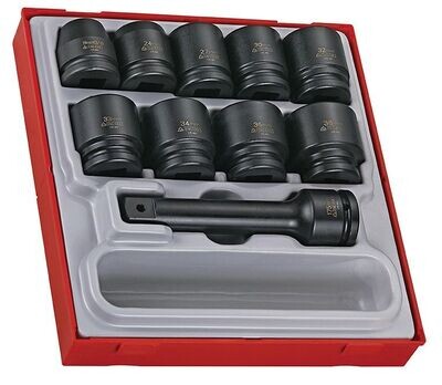 JGO DE VASOS DE IMPACTO 3/4" TTD9416 9 PZAS JGO DE VASOS DE IMPACTO 3\4" TTD9416 9 PZAS