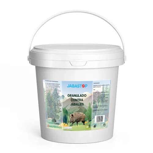 Repelente jabalíes granulado | Ahuyentador de jabalí | Grandes fincas y jardines | Jabastop 2 Kgs