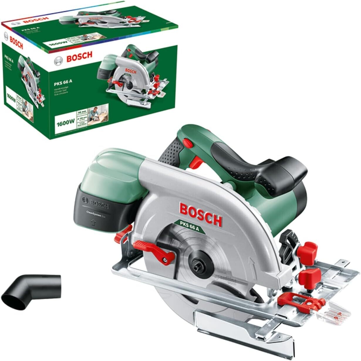 Bosch Home and Garden 0.603.502.002 Sierra circular portátil, 1600 W, 230 V